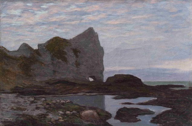Claude MONET Etretat oko 1864