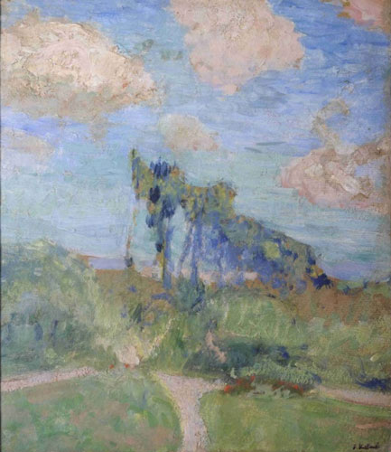 Edouard VUILLARD Vrt u Amfrevilleu oko 1905 1907
