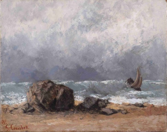 Gustave COURBETMarina oluja 1871